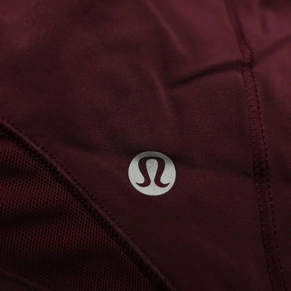 New Lululemon Size 2 Hotty Hot Shorts High Rise HR 4” Lined GARN Garnet - Picture 5 of 8